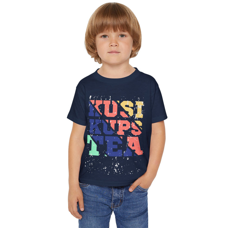 Kusi Kups Tea Toddler T‑Shirt