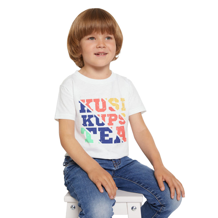 Kusi Kups Tea Toddler T‑Shirt