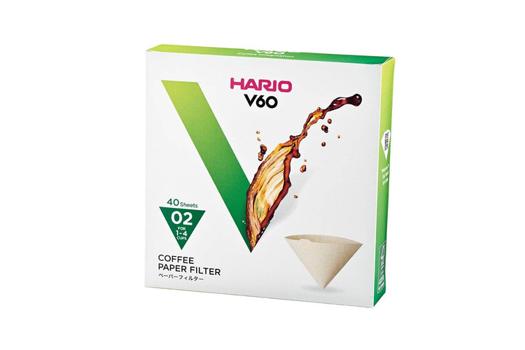 V60 Paper Filters: White / 100 Sheets Boxed 02