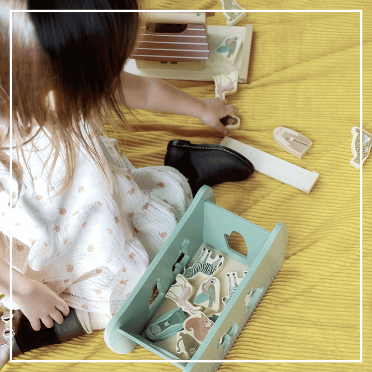 Noah’s Ark Shape Sorter – Wooden Animal Toy Ages 2+