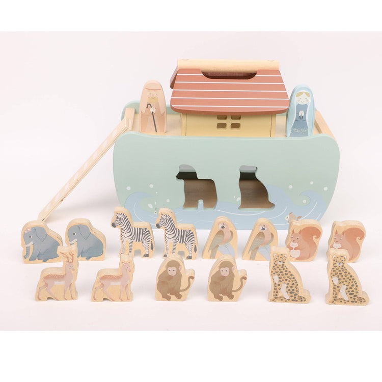 Noah’s Ark Shape Sorter – Wooden Animal Toy Ages 2+
