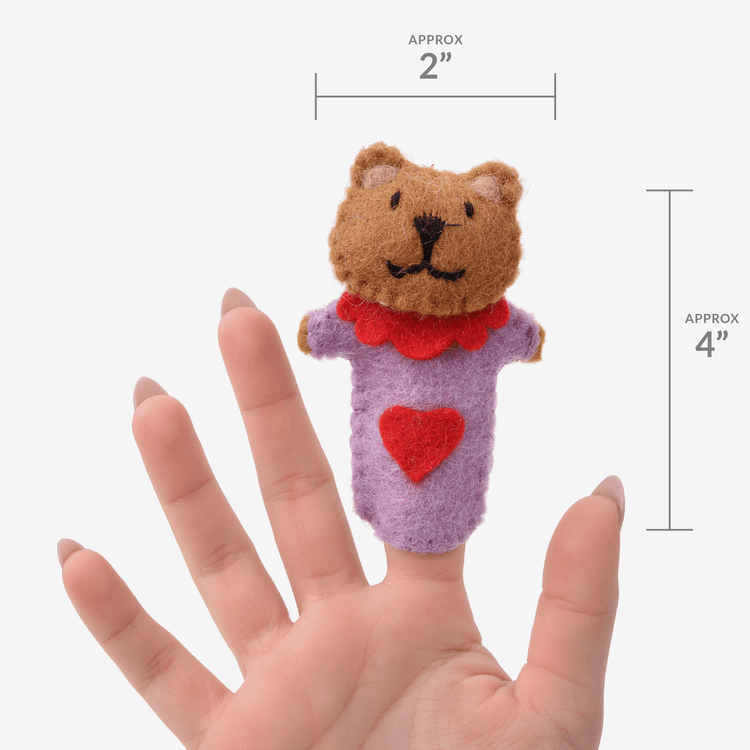 Goldilocks Three Bears Finger Puppets – Story Set Ages 3+