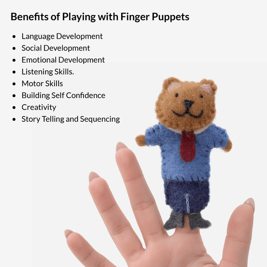 Goldilocks Three Bears Finger Puppets – Story Set Ages 3+
