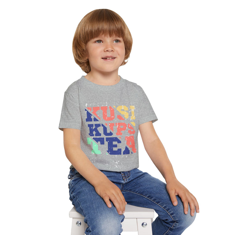 Kusi Kups Tea Toddler T‑Shirt