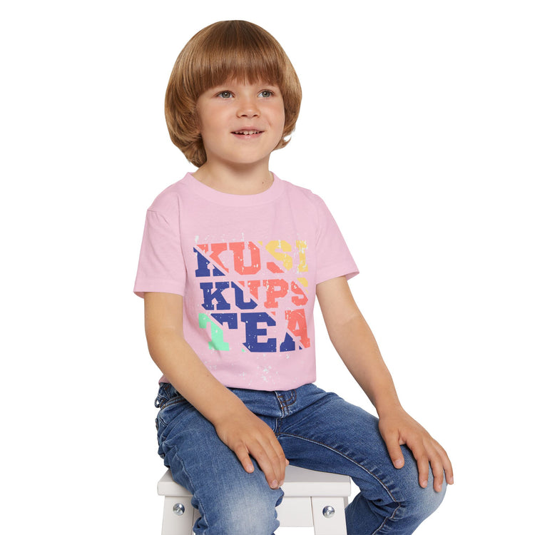 Kusi Kups Tea Toddler T‑Shirt