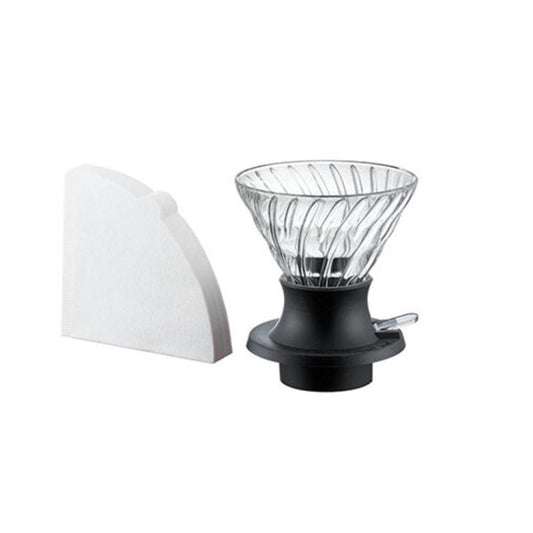 V60 Glass "Switch" Dripper: 200mL (Finished capacity)