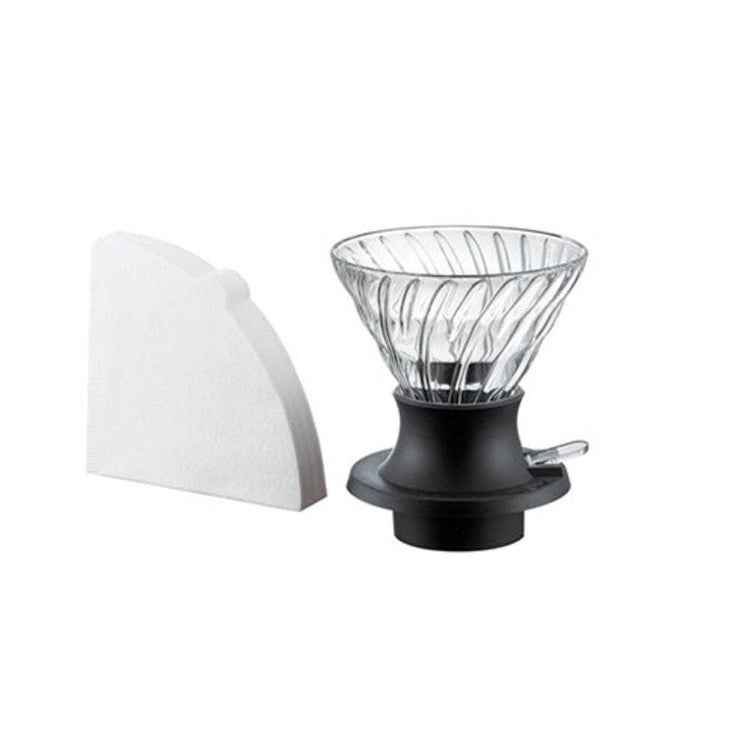 V60 Glass "Switch" Dripper: 200mL (Finished capacity)