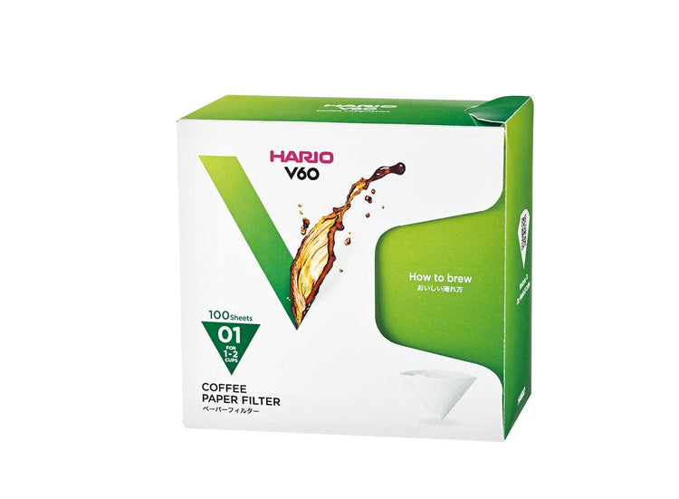 V60 Paper Filters: White / 100 Sheets Boxed 02