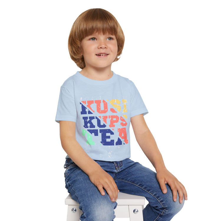 Kusi Kups Tea Toddler T‑Shirt