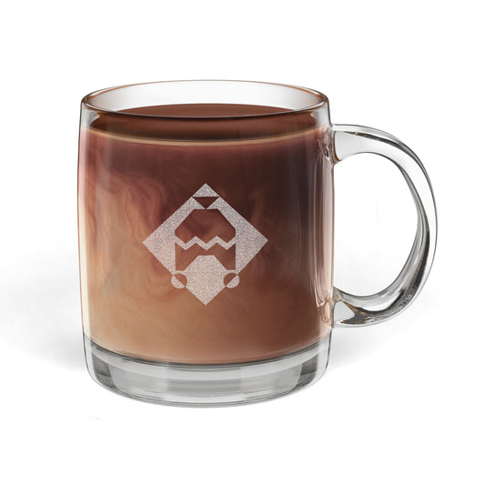 Engraved Chuyo 12.25oz Glass Coffee Mug
