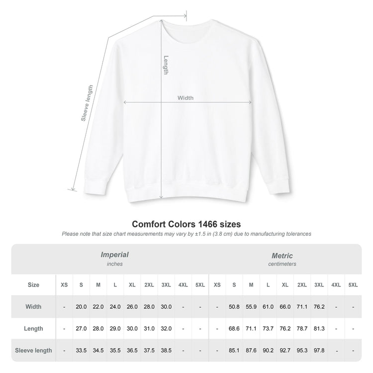 Playa Origin 1 Crewneck Sweatshirt — Blue ‘1’ Front Number