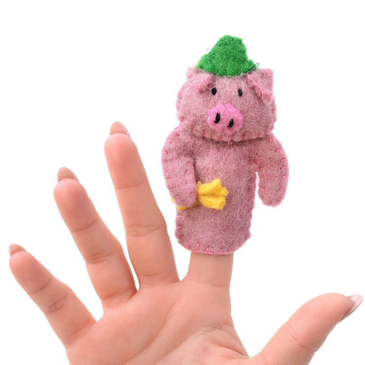 Three Little Pigs Finger Puppet Set – Story Play Ages 3+