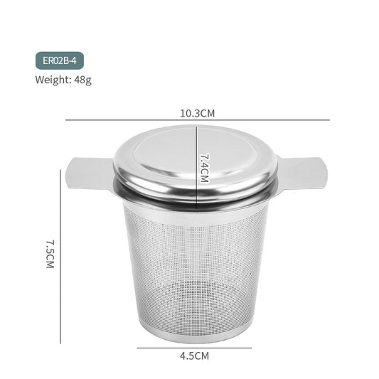 Tea Strainer Fine Mesh Tea Infuser With Lid