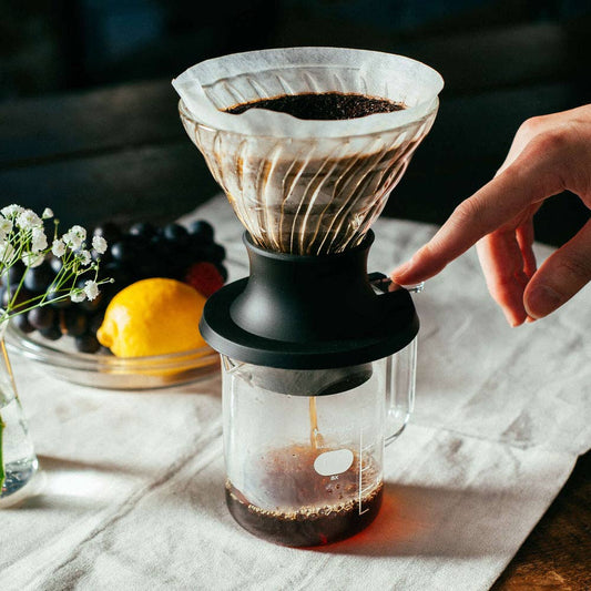 V60 Glass "Switch" Dripper: 200mL (Finished capacity)